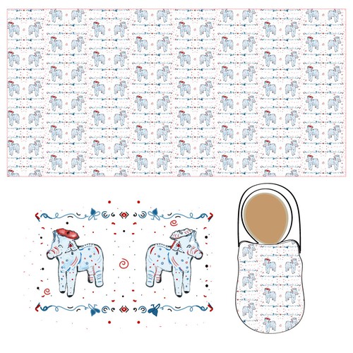 Sweet Horse Pattern for Babies
