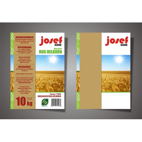 New product label wanted for Nye tider (client)