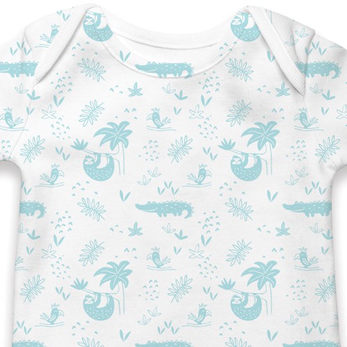 Rainforest  baby print