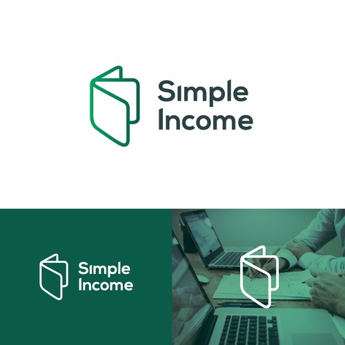 Simple Income App Logo Design