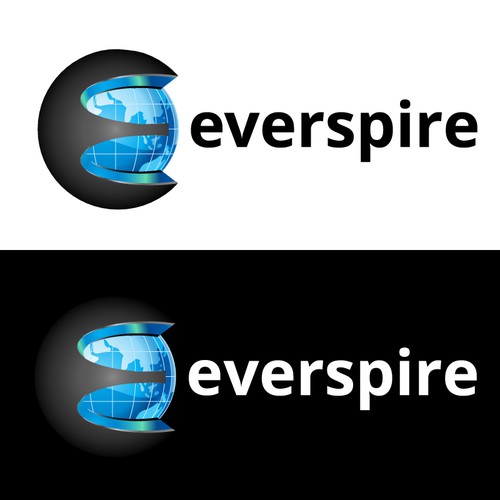 Social media platform Everspire logo design