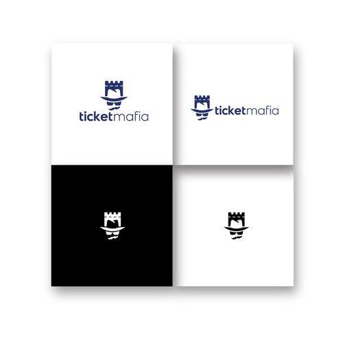 Playful logo for Event Ticket service