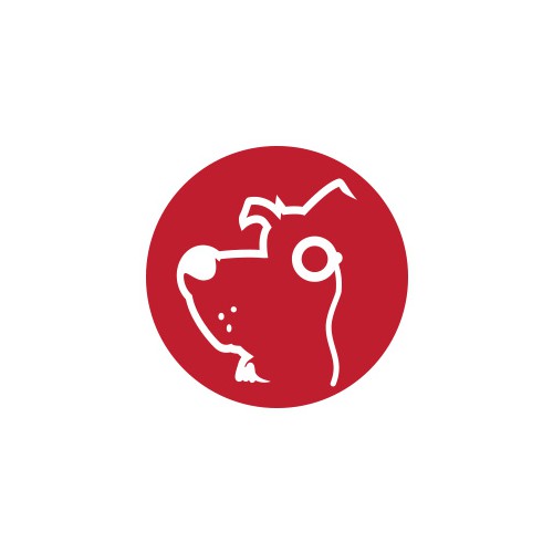 Design a canine mascot icon