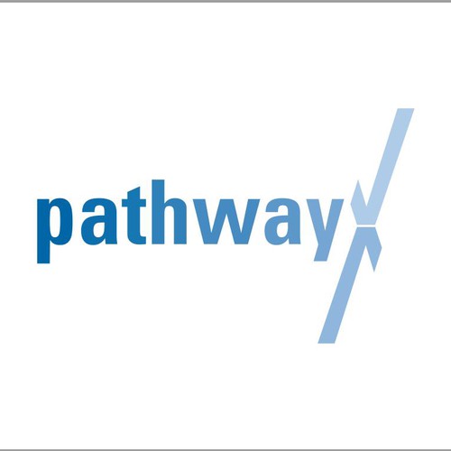 Create a modern logo for Pathway - a tech savvy financial advisor with a focus on simplicity