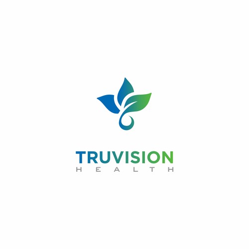 Simple logo concept for Truvision Health