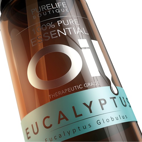 Essential Oils - Label Design