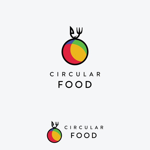 Logo concept for "Circular Food"