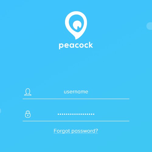 Design APP iOS Peacock