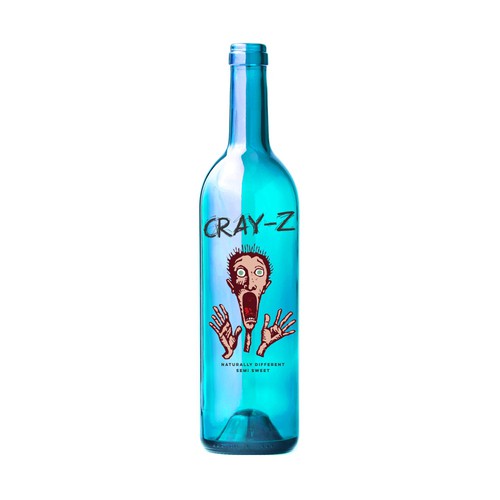 Cray-z wine label