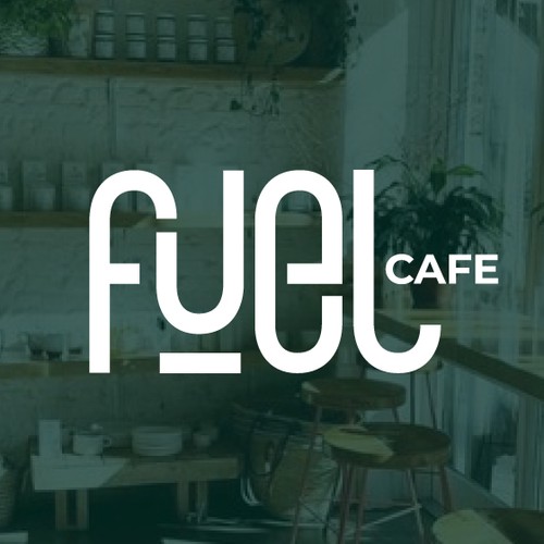 Fuel Cafe Custom Logotype Design