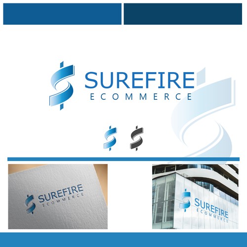 concept logo SUREFIRE ECOMMERCE