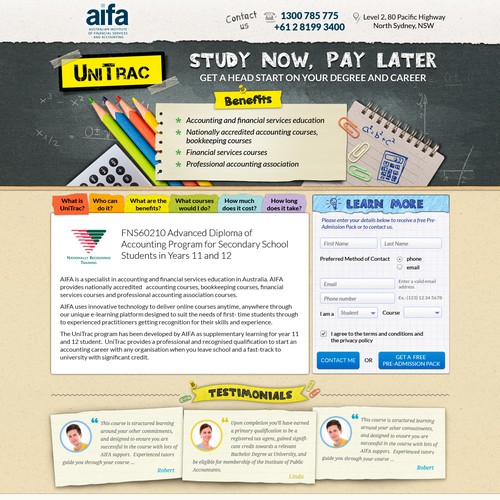 Help AIFA with a new website design