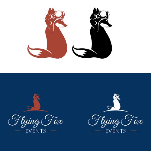 Create the next logo for Flying Fox Events