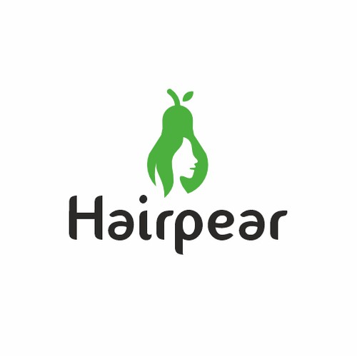 Hairpear logo concept