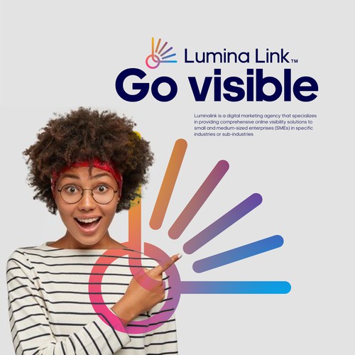 Lumina Link Logo Design