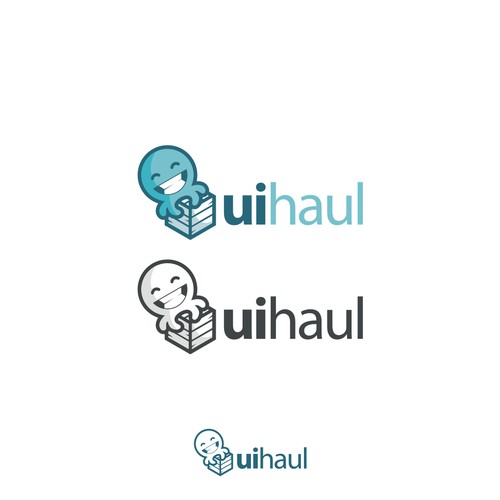 Octopus concept for uihaul logo