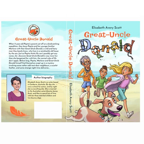 Chapter book illustration  and design for book cover