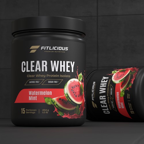 Fitlicious – Clear Whey Protein (Watermelon Mint)