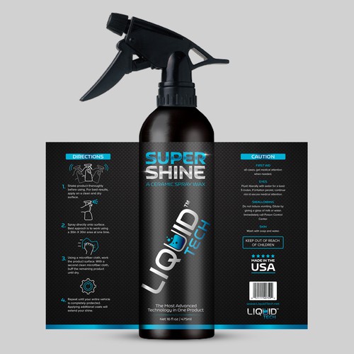 Super Shine Spray Bottle 