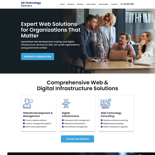 Website design
