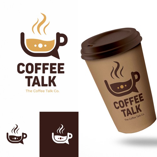 Logo for The Coffee Talk Co.