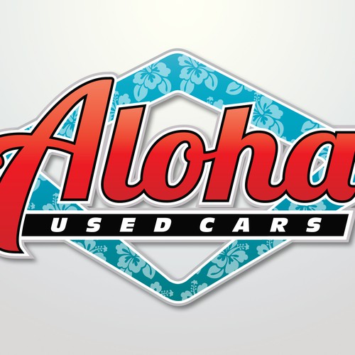 Create a local Hawaiian Style logo for a Used Car business!