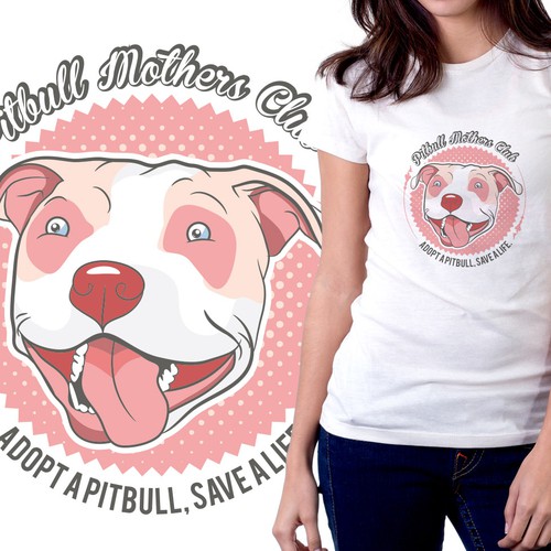  T-Shirt For Female Pit Bull Owners