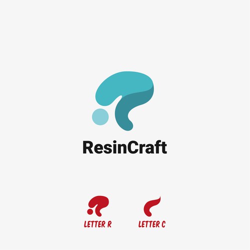 ResinCraft  Logo Concept