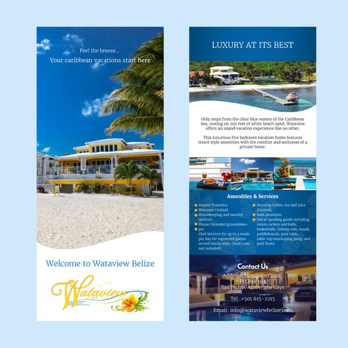 Luxury Vacation Flyer
