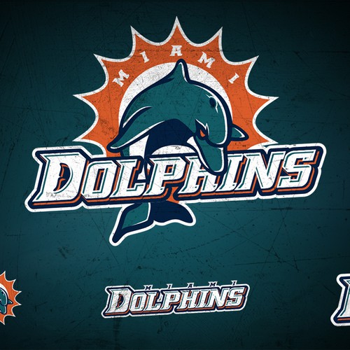 99designs community contest: Help the Miami Dolphins NFL team re-design its logo!