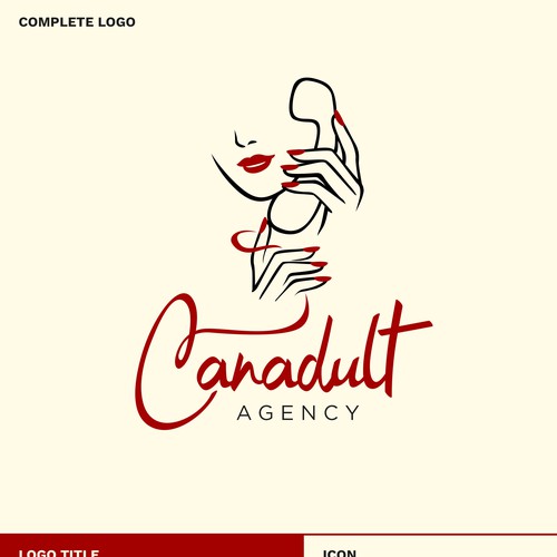 Minimalist Logo Concept for Adult Dating Company