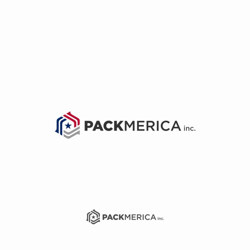 Packmerica Logo Designs