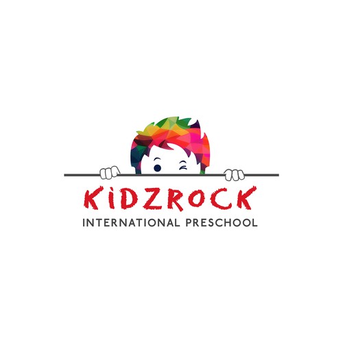 Logo for KidzRock International Preschool