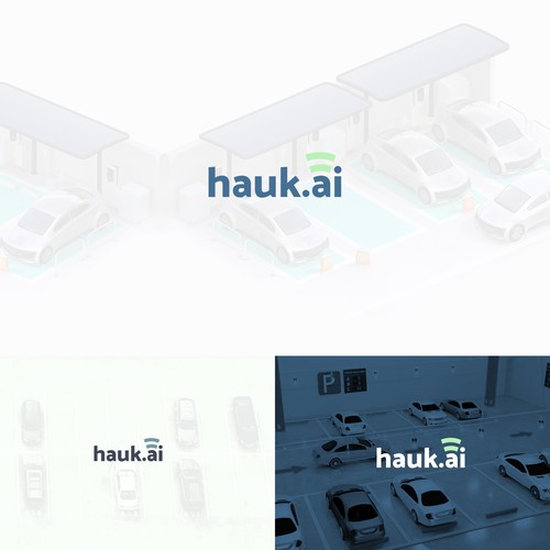 Logo concept for smart Parking Solutions Brand