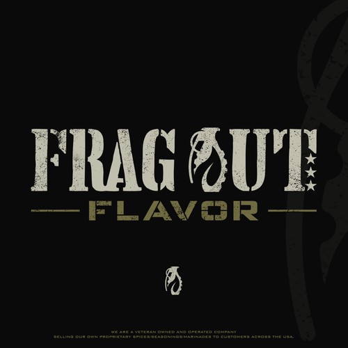 Logo design for Frag Out Flavor