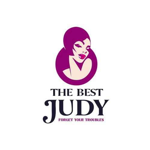 Feminine logo figure for New High End Drag Show-Gay Bar