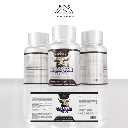 Grassfed vital bull white version
