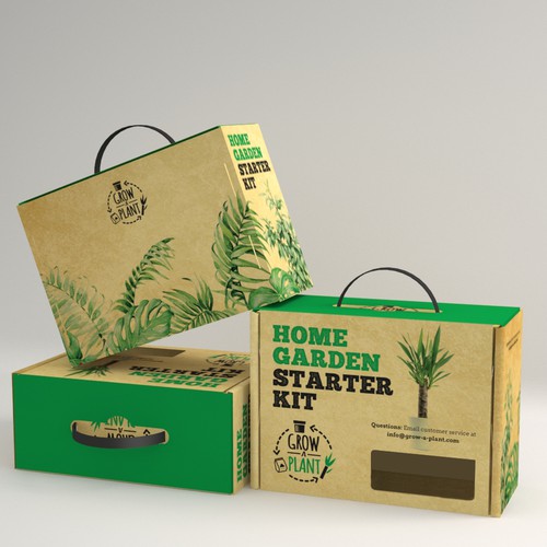Packaging Design for Garden Kit