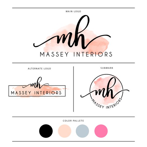 Brand Identity for Massey Interiors