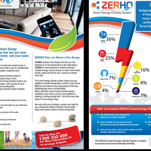 Help Zerh2o with a new postcard or flyer