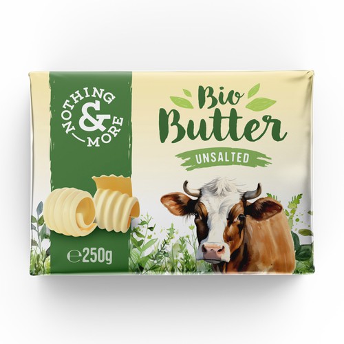 Bio Butter Wrapper Design