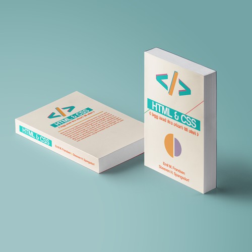 HTML&CSS book cover design