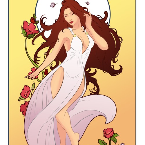 Art Nouveau Goddess