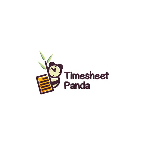 Cute logo for Timesheet Panda