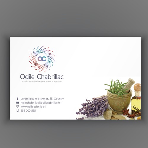 Odile Chabrillac design logo