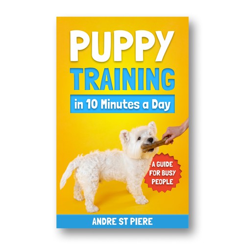 Cover Book with Puppy Image
