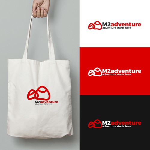 M2 adventure - mountain logo
