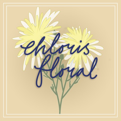 "chloris floral" art nouveau logo