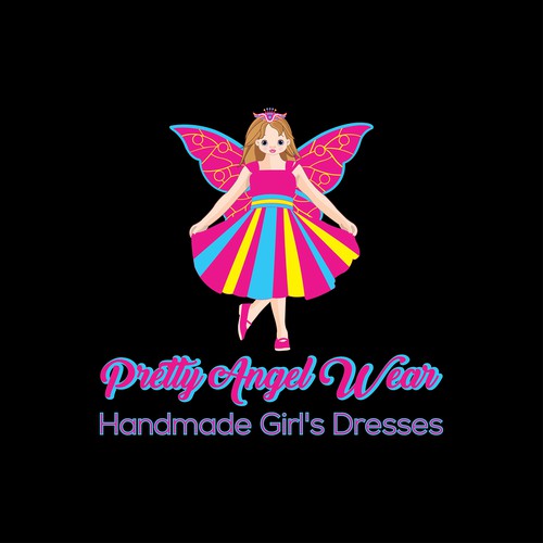 New handmade girl's fashion label Pretty Angel Wear needs a design!