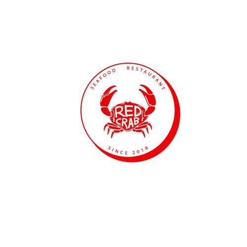 Memorable logo fo Red Crab
